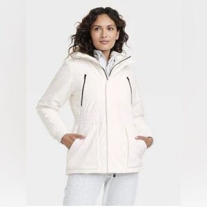 All In Motion Women's Snowsport Ivory Jacket Size XL